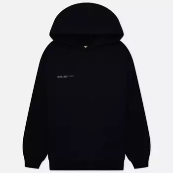 Мужская толстовка PANGAIA 365 Basic Signature Hoodie, цвет чёрный, размер S
