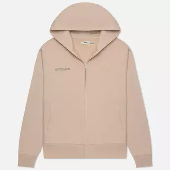Мужская толстовка PANGAIA 365 Zipped Hoodie, цвет бежевый, размер S