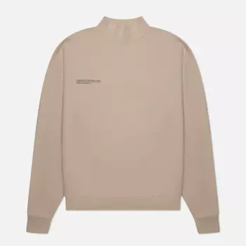 Мужская толстовка PANGAIA Archive High Neck, цвет бежевый, размер XXS