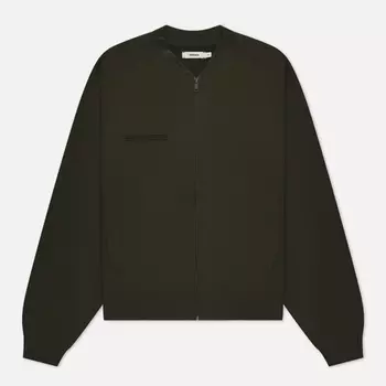 Мужская толстовка PANGAIA Organic Cotton Bomber, цвет оливковый, размер XXL