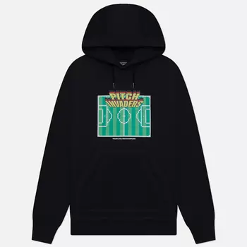 Мужская толстовка Peaceful Hooligan 8 Bit Invaders Hoodie, цвет чёрный, размер XXL