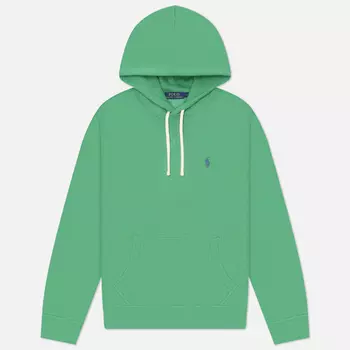 Мужская толстовка Polo Ralph Lauren Embroidered Pony Fleece Hoodie, цвет зелёный, размер M