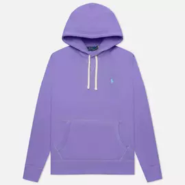 Мужская толстовка Polo Ralph Lauren Embroidered Pony Fleece Hoodie, цвет фиолетовый, размер M