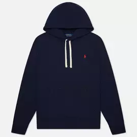 Мужская толстовка Polo Ralph Lauren Embroidered Pony Fleece Hoodie, цвет синий, размер S