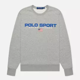 Мужская толстовка Polo Ralph Lauren Polo Sport Fleece Crew Neck, цвет серый, размер XXXL