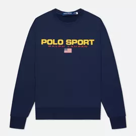Мужская толстовка Polo Ralph Lauren Polo Sport Fleece Crew Neck, цвет синий, размер XL
