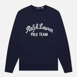 Мужская толстовка Polo Ralph Lauren Polo Team Fleece Crew Neck, цвет синий, размер XL