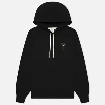 Мужская толстовка Puma x AMI Hoodie, цвет чёрный, размер S