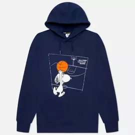 Мужская толстовка Puma x Peanuts Archive Logo Hoodie, цвет синий, размер XXL