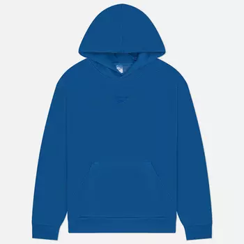 Мужская толстовка Reebok Identity Washed Hoodie, цвет синий, размер S