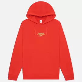 Мужская толстовка Reebok x Kung Fu Panda Print Hoodie, цвет красный, размер XXS