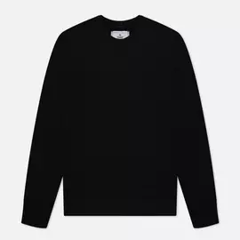 Мужская толстовка Reigning Champ Crew Neck Midweight Twill Terry, цвет чёрный, размер XXL