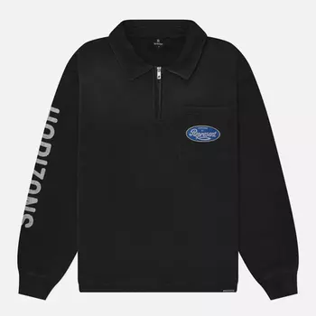 Мужская толстовка REPRESENT Classic Parts Quarter Zip, цвет чёрный, размер M
