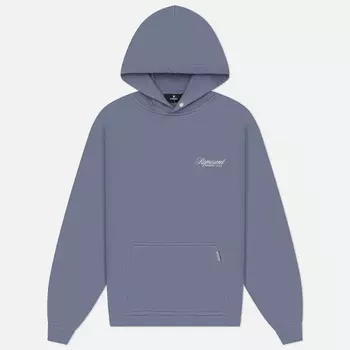 Мужская толстовка REPRESENT Represent Owners Club Script Hoodie, цвет голубой, размер XXL