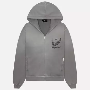 Мужская толстовка REPRESENT Spirits Of Summer Zip Hoodie, цвет серый, размер M