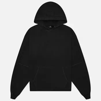 Мужская толстовка REPRESENT Stepped Hem Hoodie, цвет чёрный, размер M