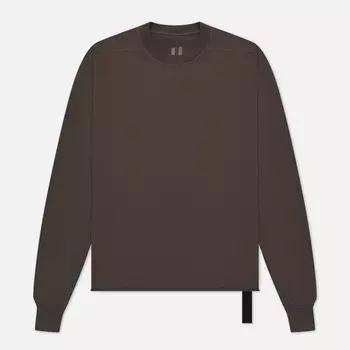 Мужская толстовка Rick Owens DRKSHDW Luxor Crew Neck, цвет коричневый, размер M