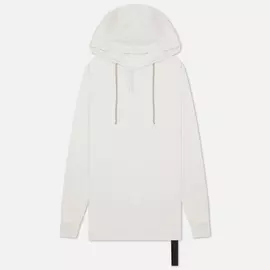 Мужская толстовка Rick Owens DRKSHDW Phlegethon Pullover Hoodie, цвет белый, размер L