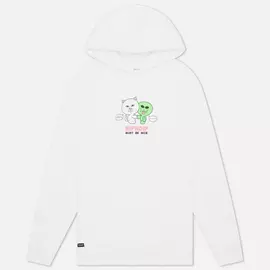Мужская толстовка RIPNDIP Buddy System Hoodie, цвет белый, размер M