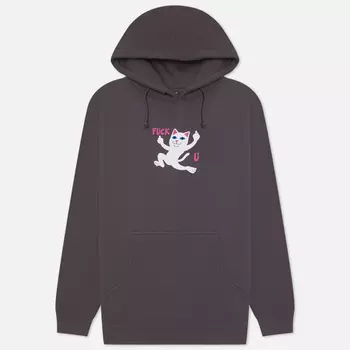 Мужская толстовка RIPNDIP F.U Hoodie, цвет серый, размер L