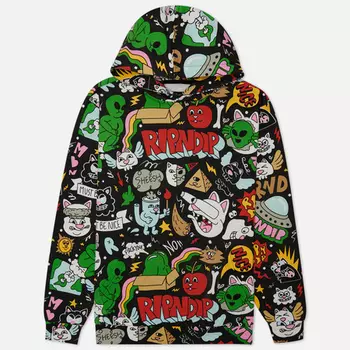 Мужская толстовка RIPNDIP Good Days Hoodie, цвет чёрный, размер S