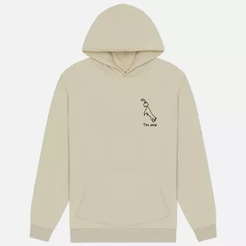 Мужская толстовка RIPNDIP Grabs Hoodie, цвет бежевый, размер XXL