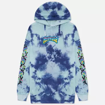 Мужская толстовка RIPNDIP Psychedelic Garden Hoodie, цвет голубой, размер M