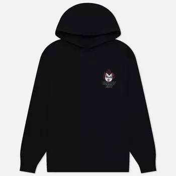 Мужская толстовка RIPNDIP x KISS Online Heavens On Fire Hoodie, цвет чёрный, размер XXL
