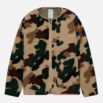 Мужская толстовка Stan Ray Fleece Layer Cardigan, цвет бежевый, размер S