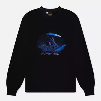 Мужская толстовка Stan Ray Midnight Cowboy Crew Neck, цвет чёрный, размер L