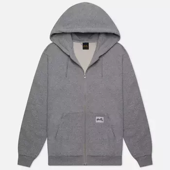 Мужская толстовка Stan Ray Patch Zip Hoodie, цвет серый, размер XXL
