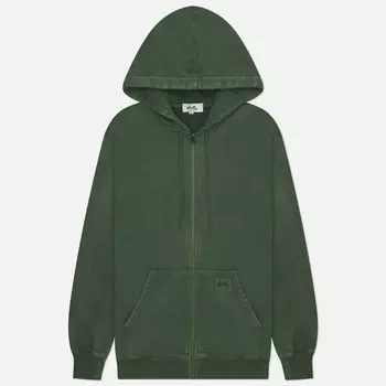 Мужская толстовка Stan Ray Patch Zip Hoodie, цвет зелёный, размер S