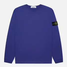 Мужская толстовка Stone Island Classic Crew Neck Lightweight Cotton, цвет синий, размер XL