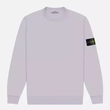 Мужская толстовка Stone Island Organic Cotton Fleece Crew Neck, цвет фиолетовый, размер XXL