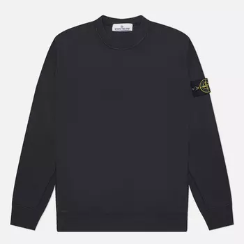 Мужская толстовка Stone Island Organic Cotton Waffle Fleece, цвет синий, размер L