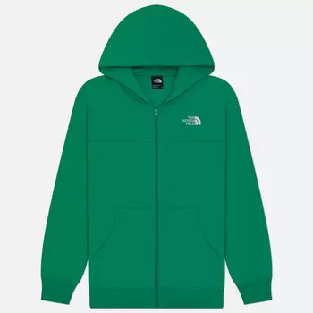 Мужская толстовка The North Face Essential Full-Zip Hoodie, цвет зелёный, размер XXL