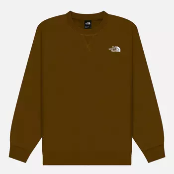 Мужская толстовка The North Face Essential Relaxed Crew, цвет оливковый, размер S