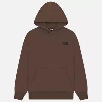 Мужская толстовка The North Face Raglan Redbox NSE Hoodie, цвет коричневый, размер M