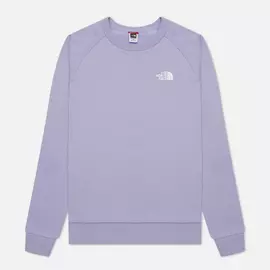 Мужская толстовка The North Face Raglan Redbox Crew, цвет фиолетовый, размер XS