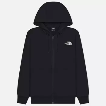 Мужская толстовка The North Face Simple Dome Full-Zip Hoodie, цвет чёрный, размер M