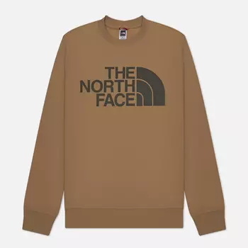 Мужская толстовка The North Face Standard Crew, цвет бежевый, размер XL