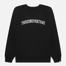 Мужская толстовка thisisneverthat Arch-Logo Crew Neck, цвет чёрный, размер XL