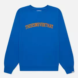 Мужская толстовка thisisneverthat Arch-Logo Crew Neck, цвет синий, размер S