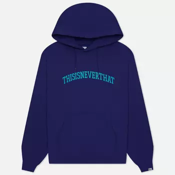 Мужская толстовка thisisneverthat Arch-Logo Hoodie, цвет фиолетовый, размер S
