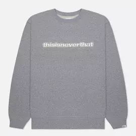 Мужская толстовка thisisneverthat ESP-Logo Crewneck, цвет серый, размер L