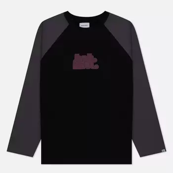 Мужская толстовка thisisneverthat Raglan Crew Neck, цвет чёрный, размер XL