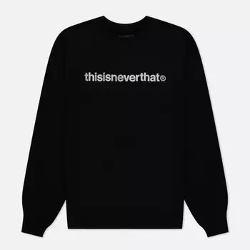 Мужская толстовка thisisneverthat T-Logo Crewneck, цвет чёрный, размер M