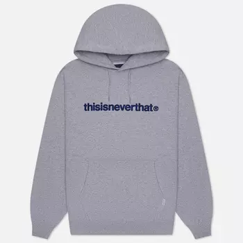 Мужская толстовка thisisneverthat T-Logo Hoodie, цвет серый, размер M