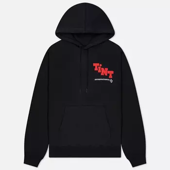 Мужская толстовка thisisneverthat TiNT Chenille Hoodie, цвет чёрный, размер L