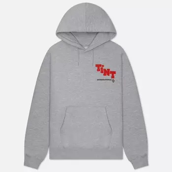 Мужская толстовка thisisneverthat TiNT Chenille Hoodie, цвет серый, размер XL
